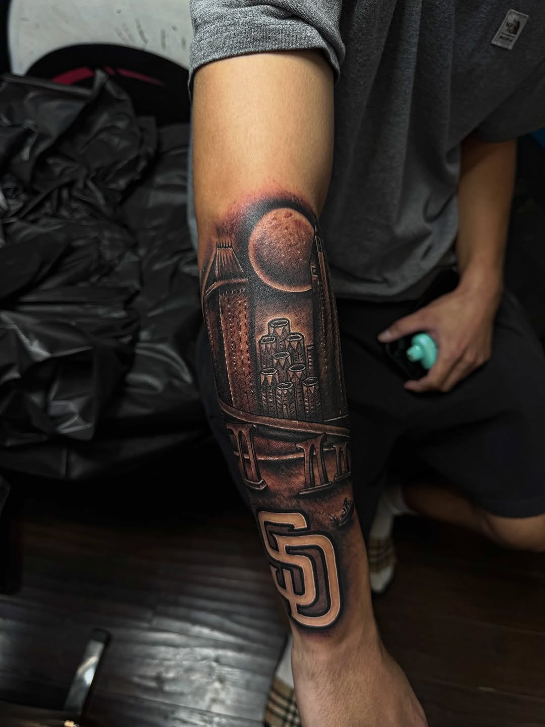 Tattoo by @samg_tat2s — realism, black_and_grey
