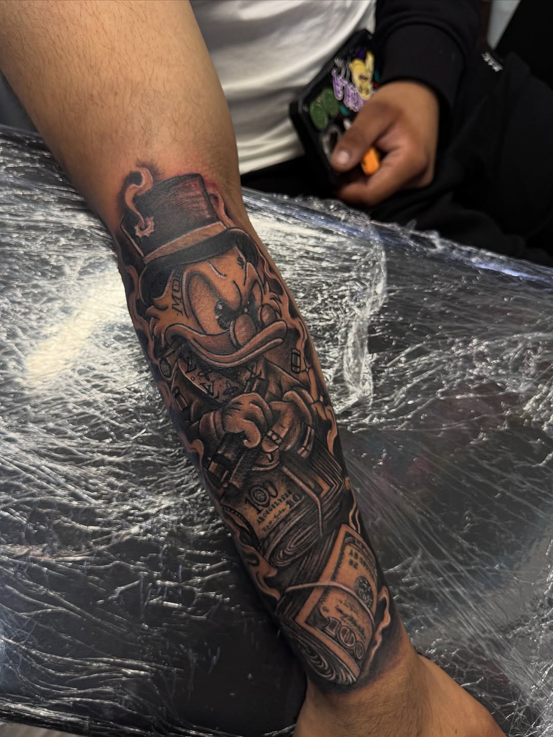 Tattoo by @samg_tat2s — black_and_grey
