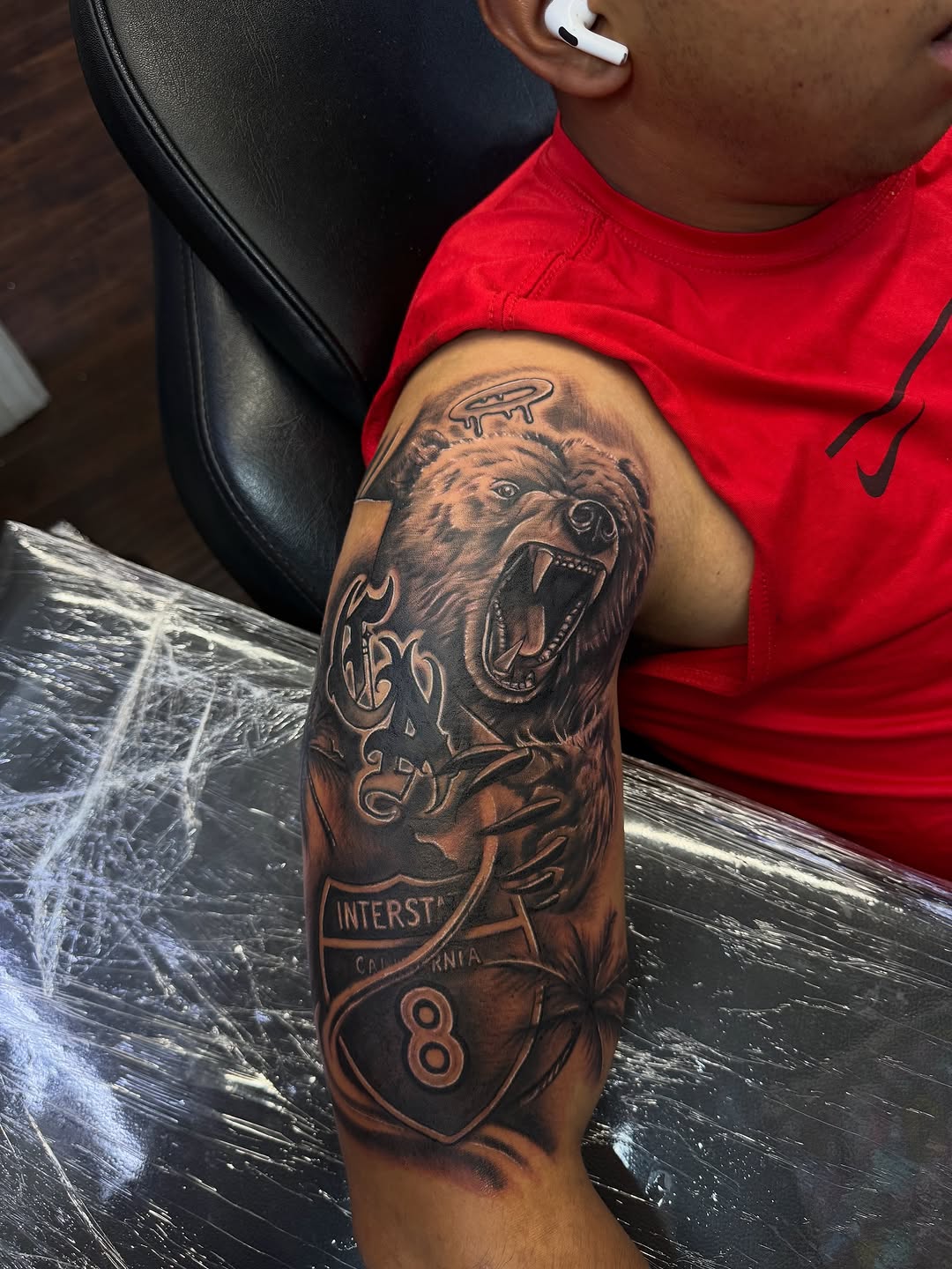 Tattoo by @samg_tat2s — realism, black_and_grey