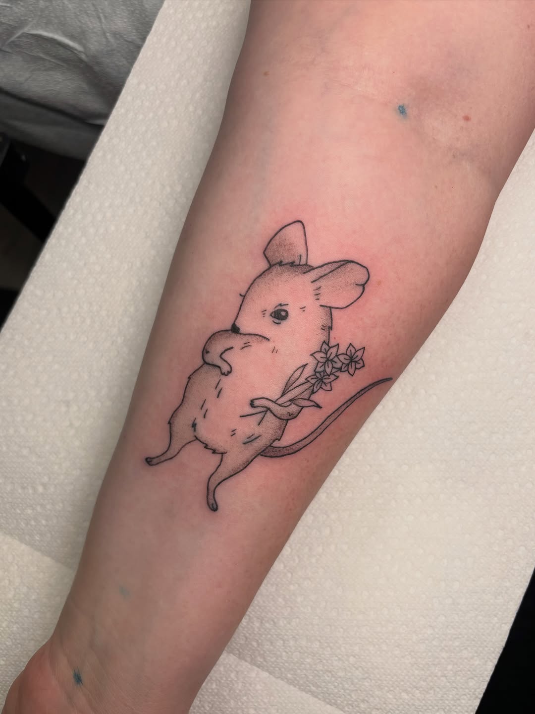 Tattoo by @heavychevytattoos — illustrative, fine_line