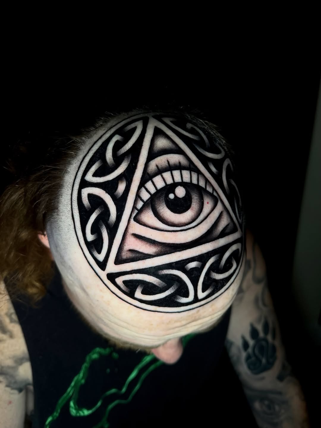 Tattoo by @labonte.tattoos β blackwork, geometric