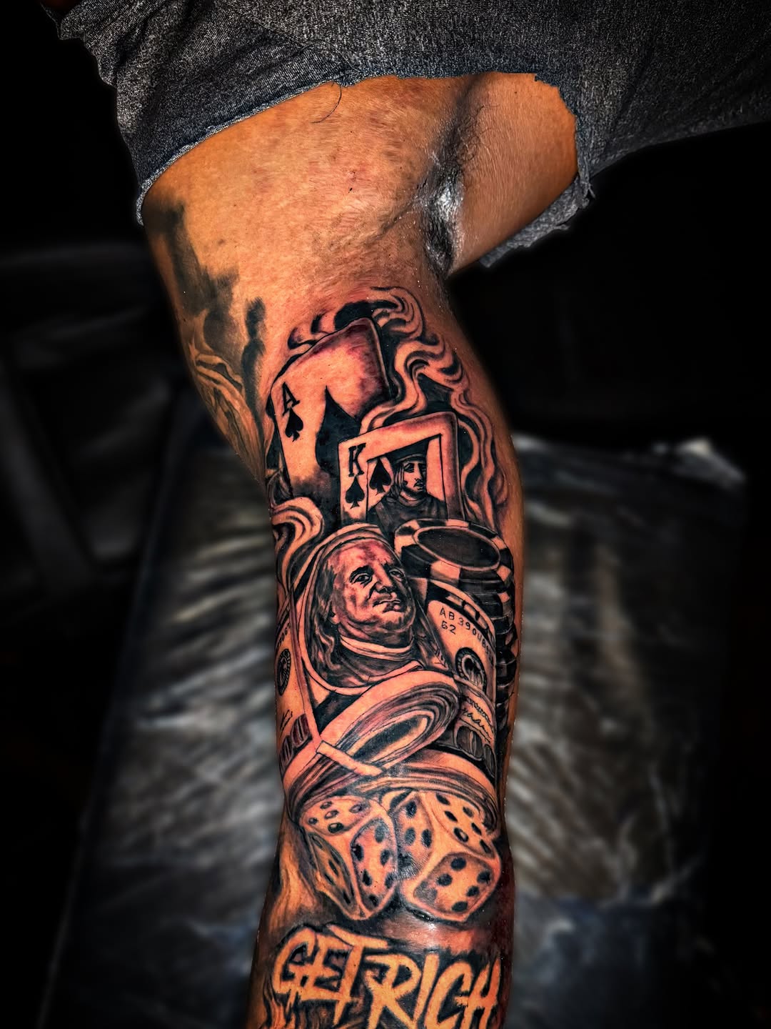 Tattoo by @tattsby0b — realism, black_and_grey