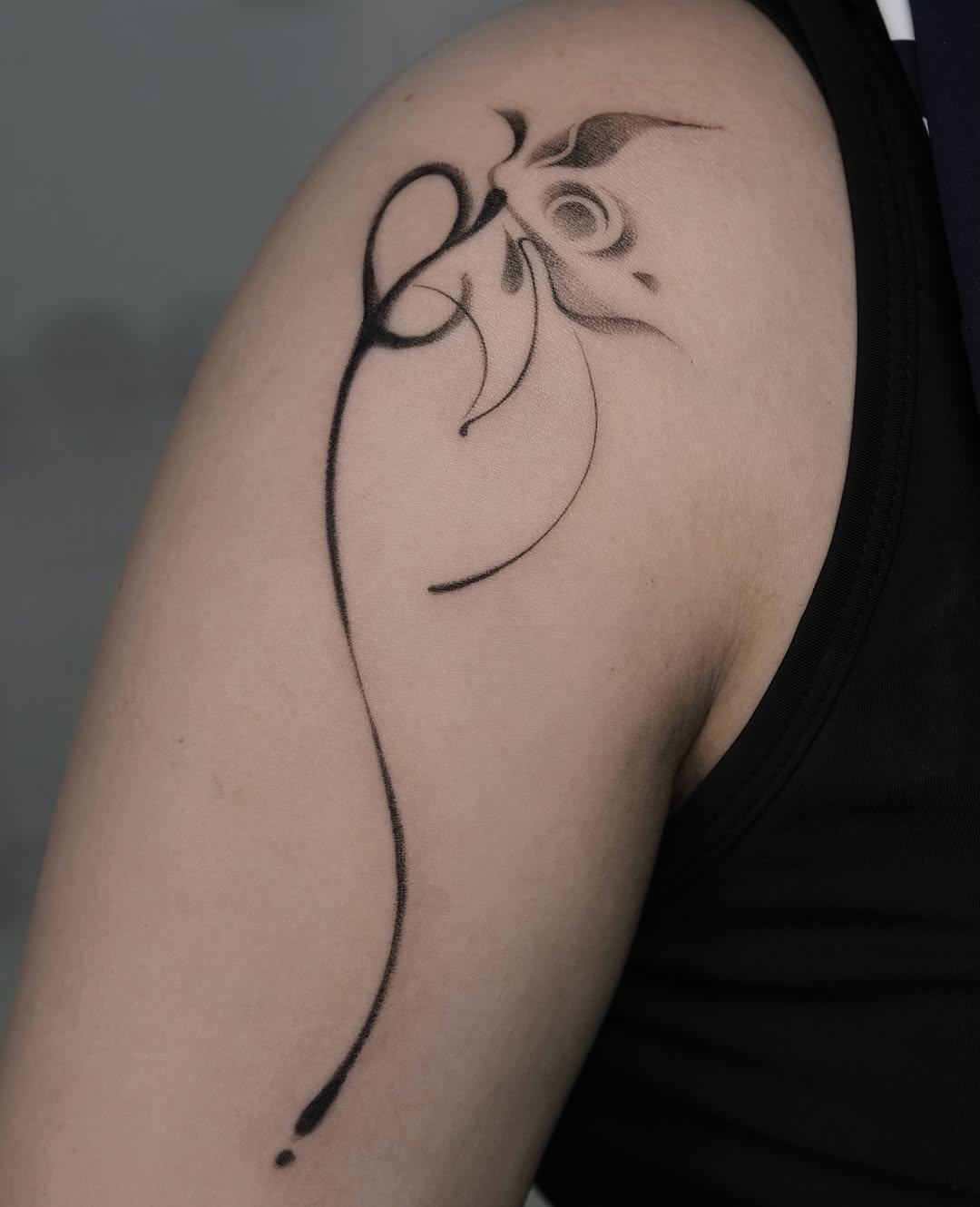 Tattoo by @maimaitatt — fine_line, black_and_grey
