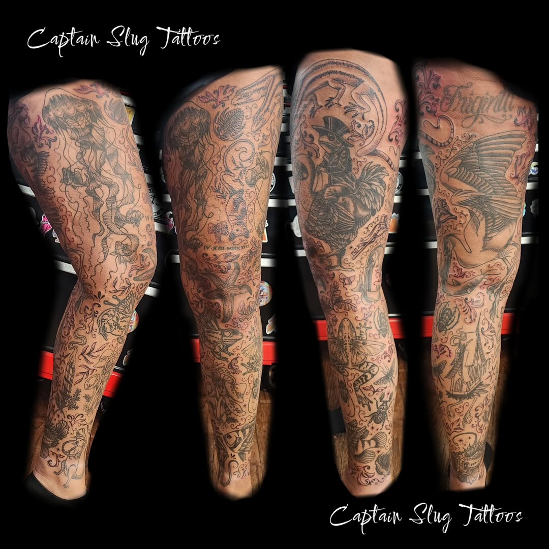 Tattoo by @captain.slug โ black_and_grey, realism