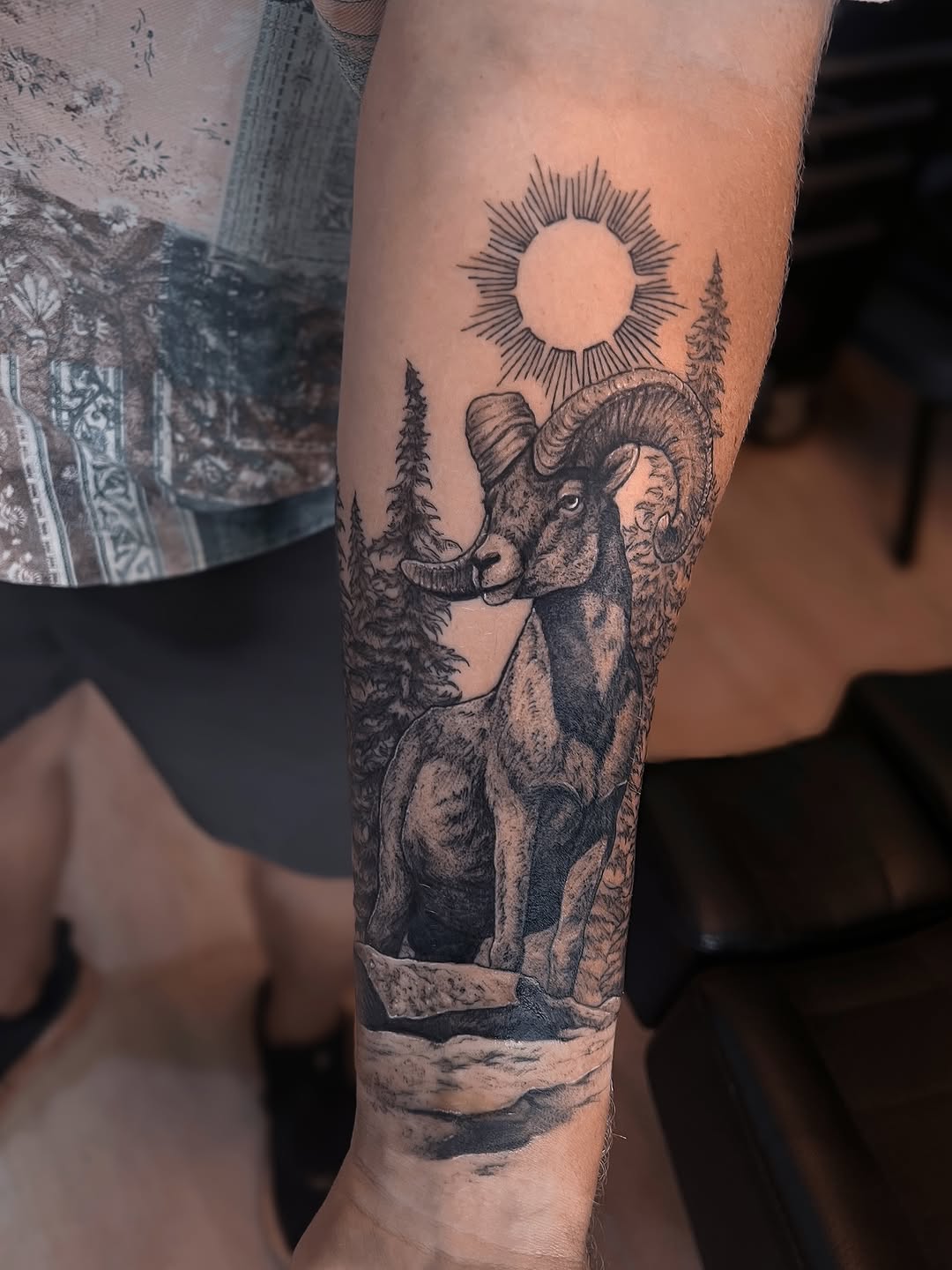 Tattoo by @thedimforest β realism, black_and_grey