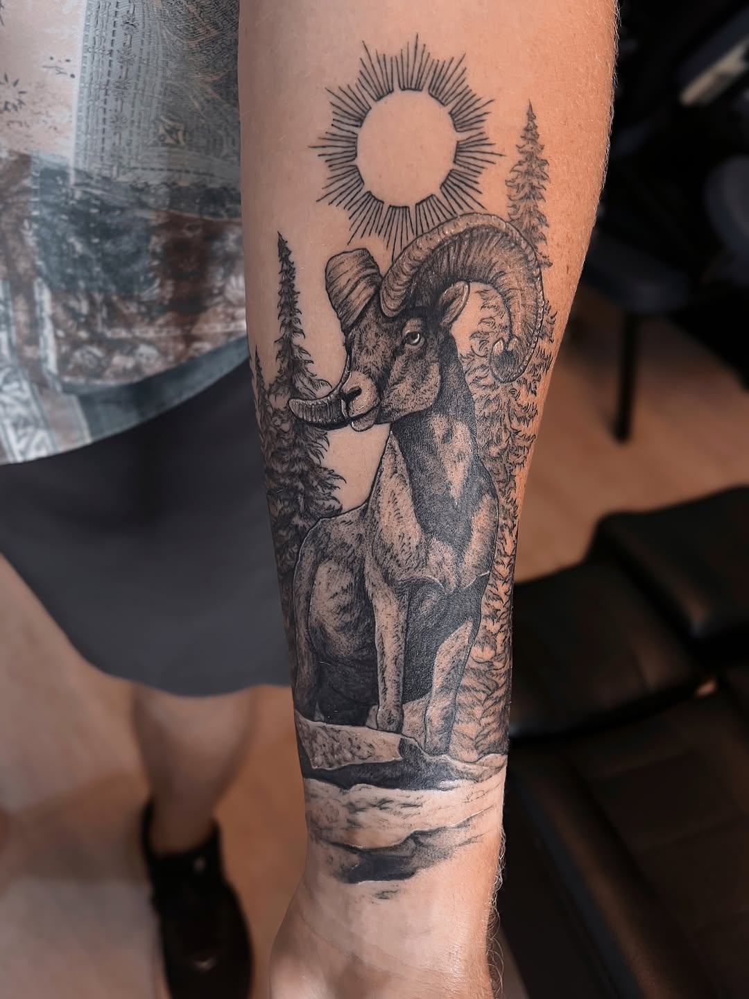 Tattoo by @thedimforest β black_and_grey, realism
