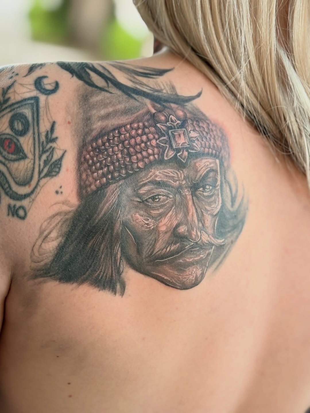 Tattoo by @sladesink — realism, black_and_grey