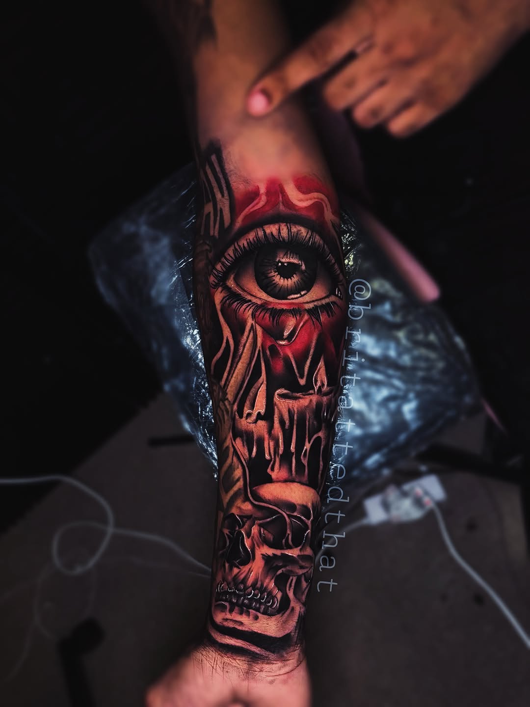 Tattoo by @britattedthat — realism, dark_realism