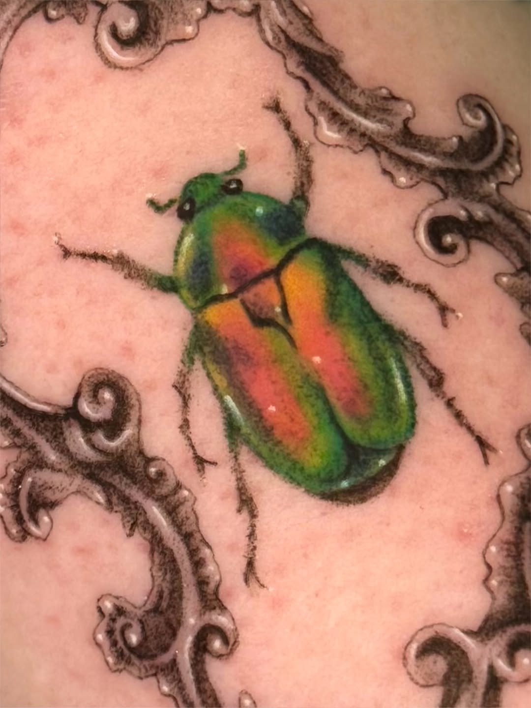Tattoo by @ilovebluestattoos — realism, ornamental