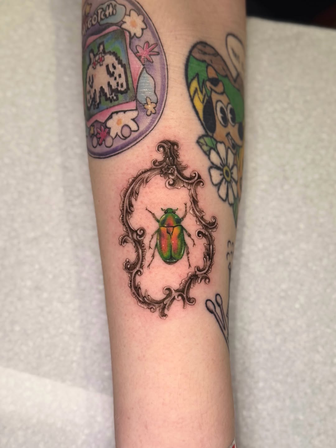 Tattoo by @ilovebluestattoos — realism, ornamental