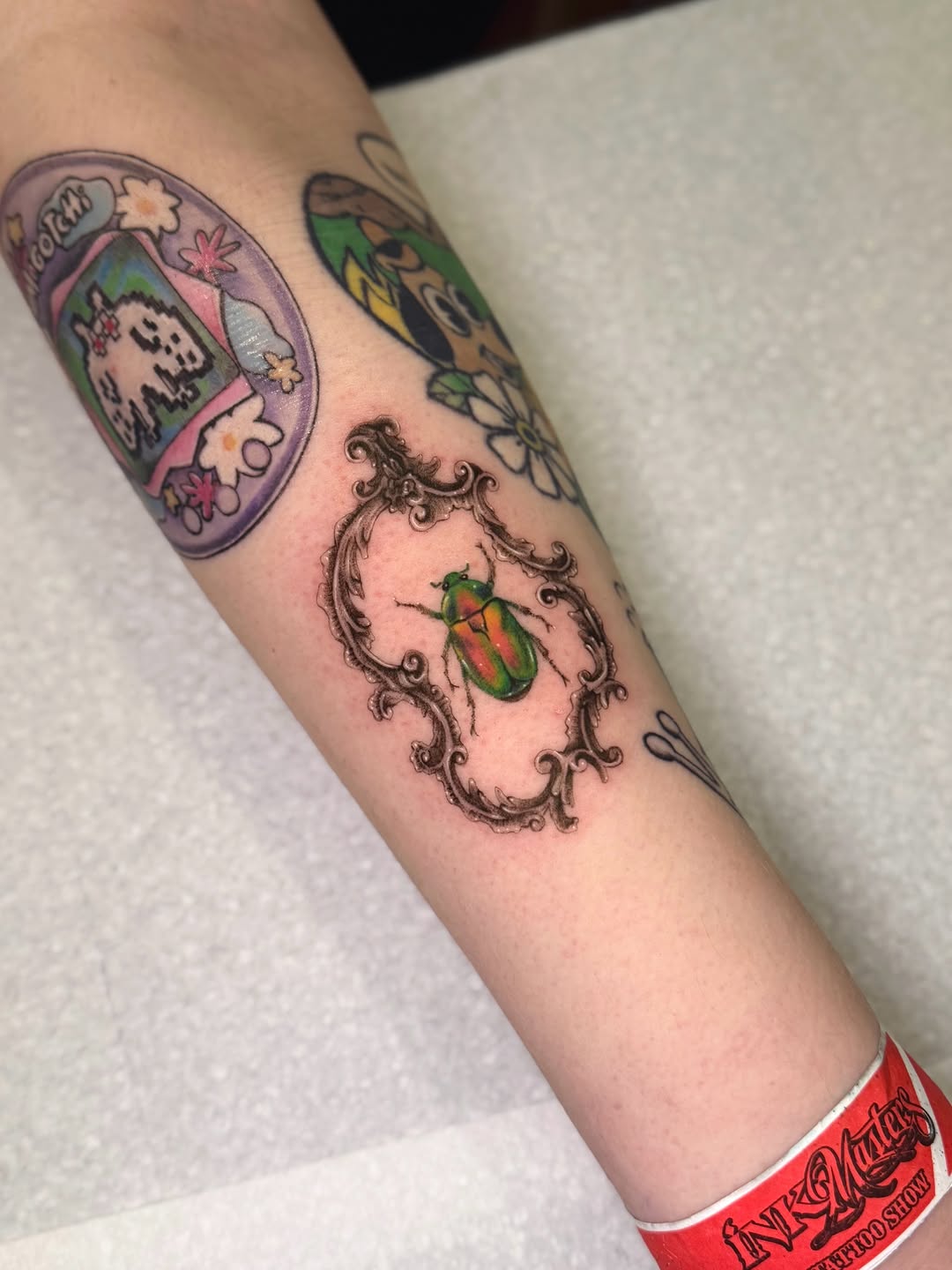 Tattoo by @ilovebluestattoos — realism, ornamental
