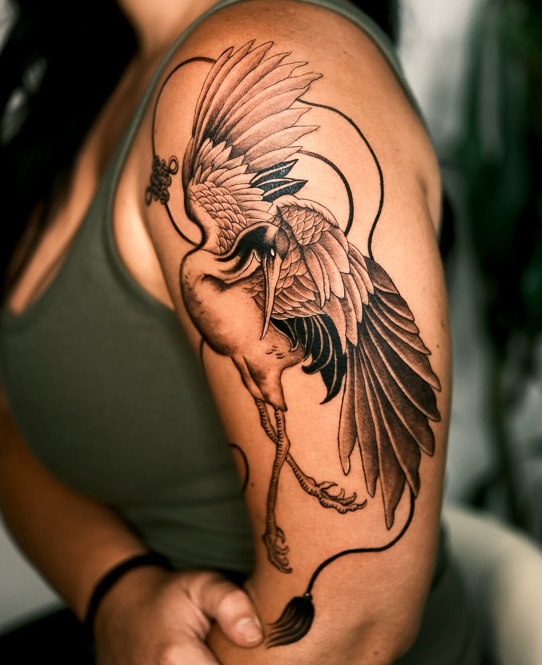 Tattoo by @byqeazy_eleven15 β illustrative, black_and_grey