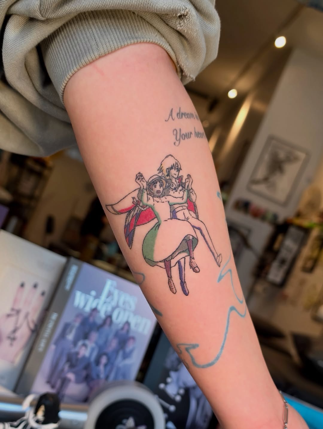 Tattoo by @wonhwa.pokes β anime
