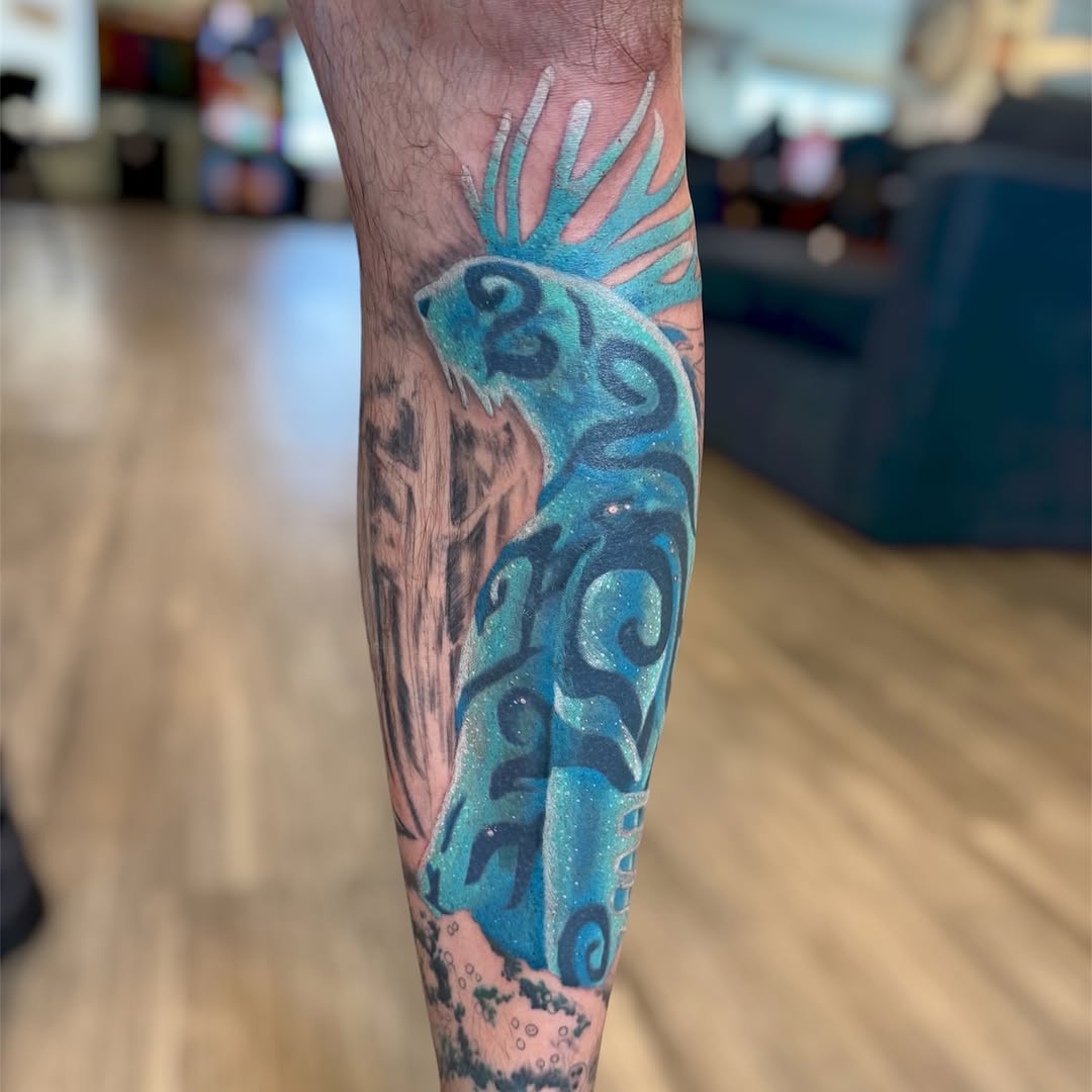 Tattoo by @disnerdtattoo — new_school, illustrative