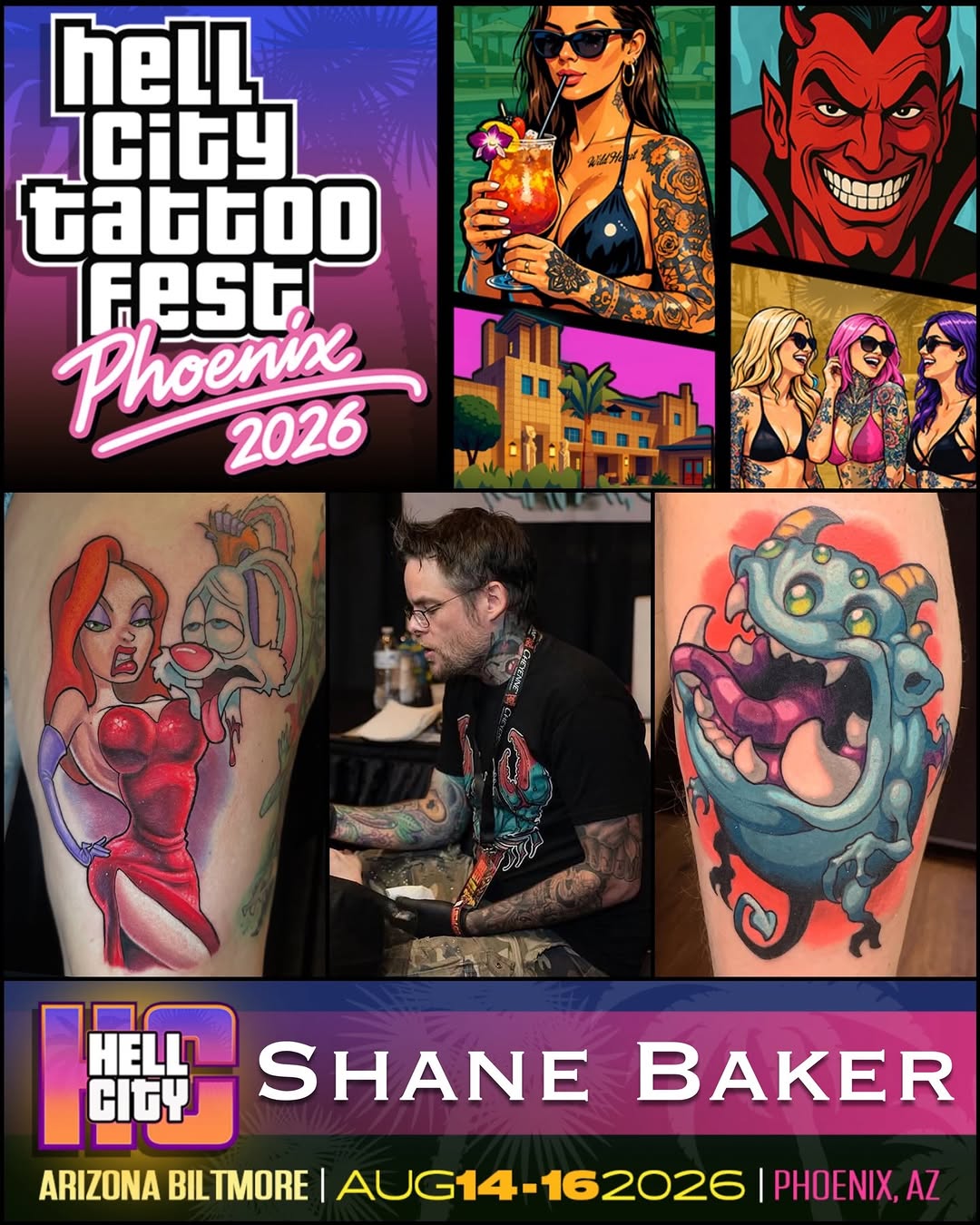 Tattoo by @shanebakertattoo — new_school, anime