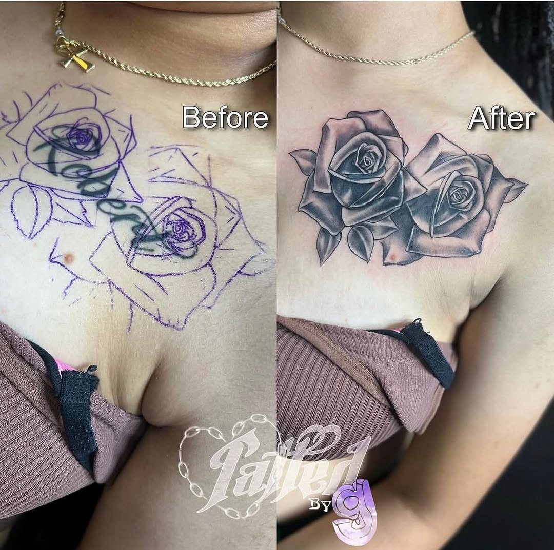 Tattoo by @tatteedbygg — black_and_grey, realism