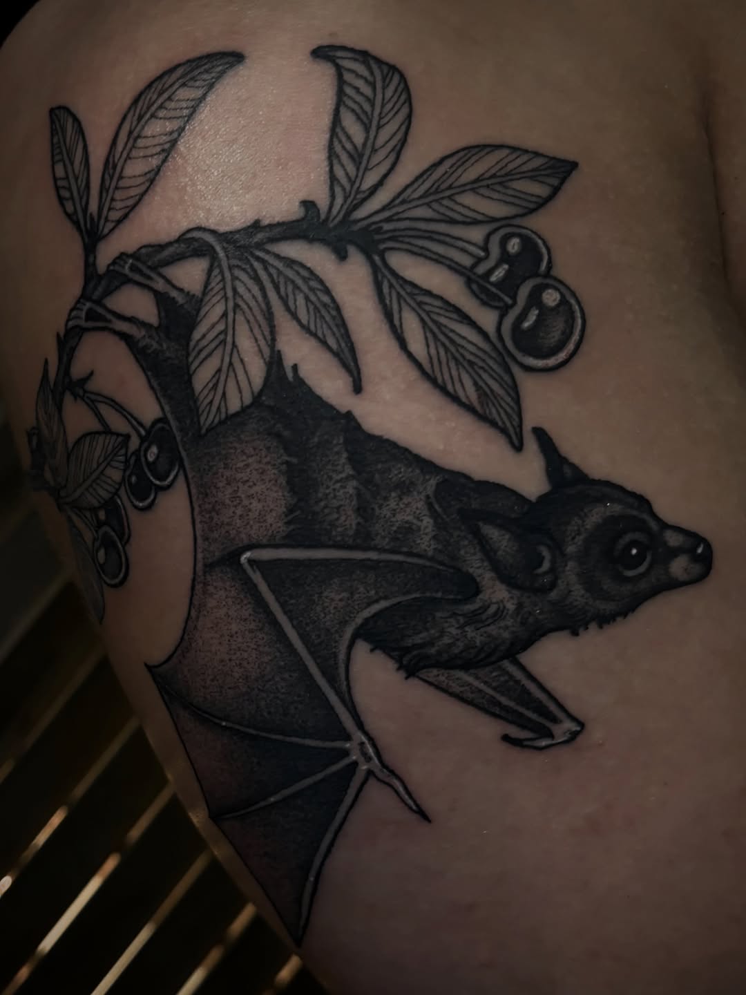 Tattoo by @tk.tattoos โ realism, dotwork