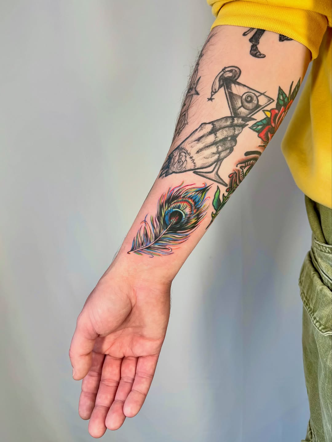 Tattoo by @fabtatt — watercolor