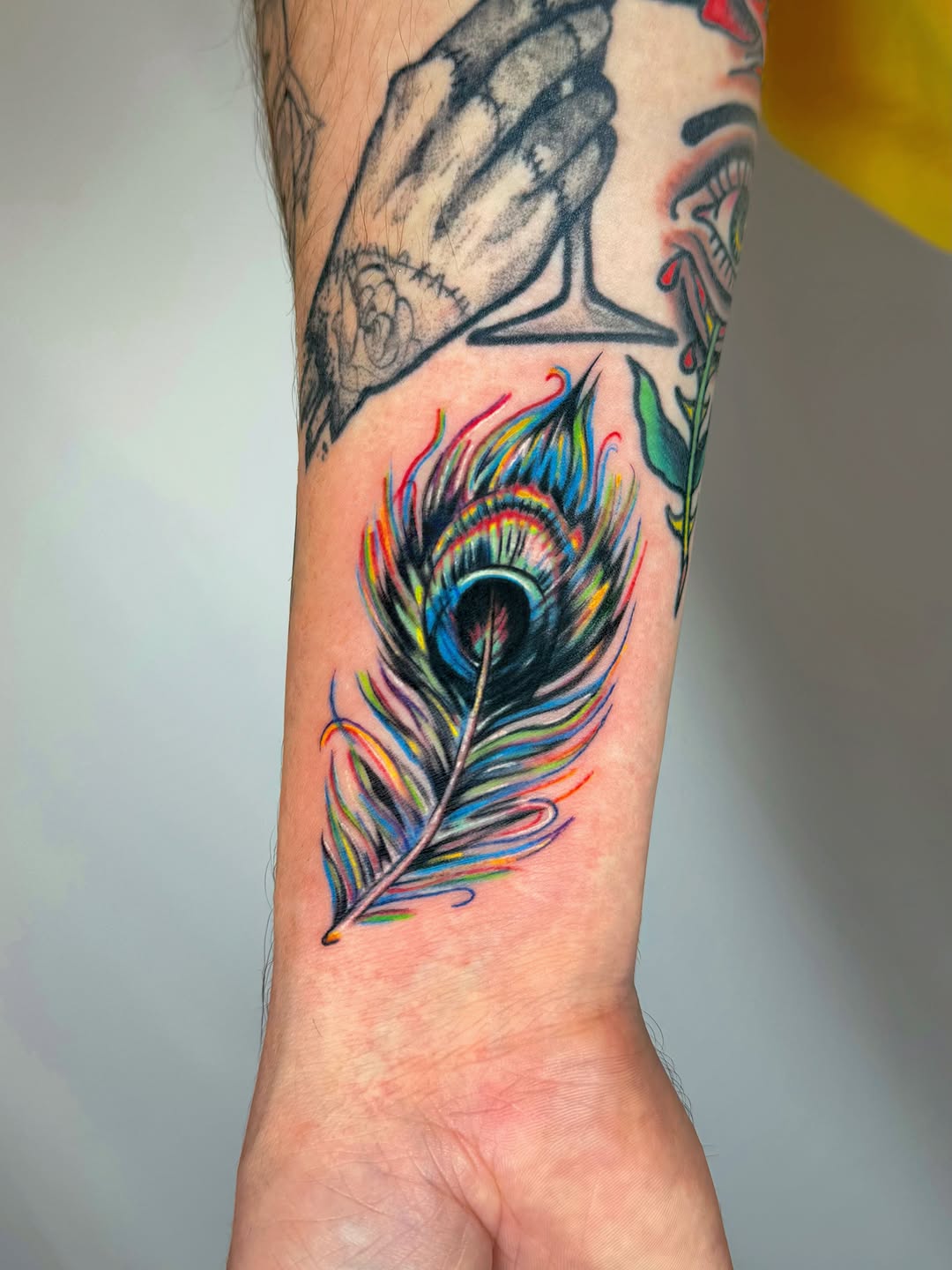 Tattoo by @fabtatt — watercolor