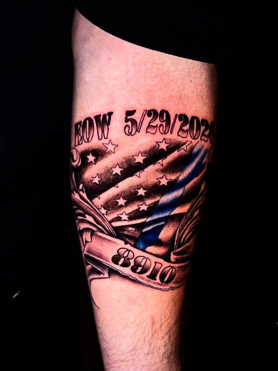 Tattoo by @deviousink1 โ lettering_script, black_and_grey