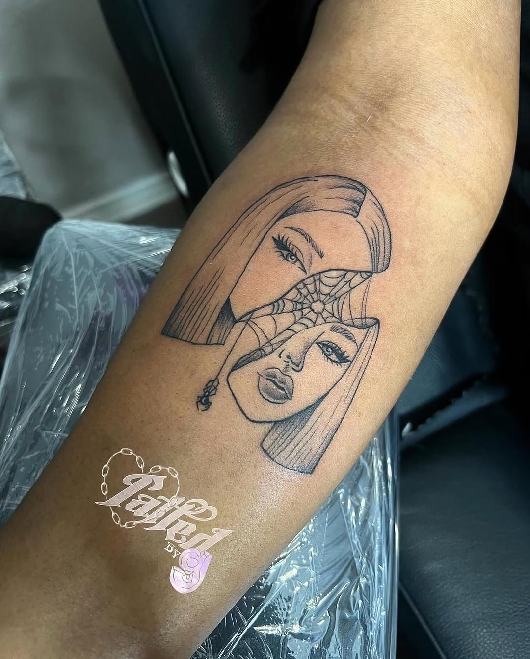 Tattoo by @tatteedbygg — black_and_grey