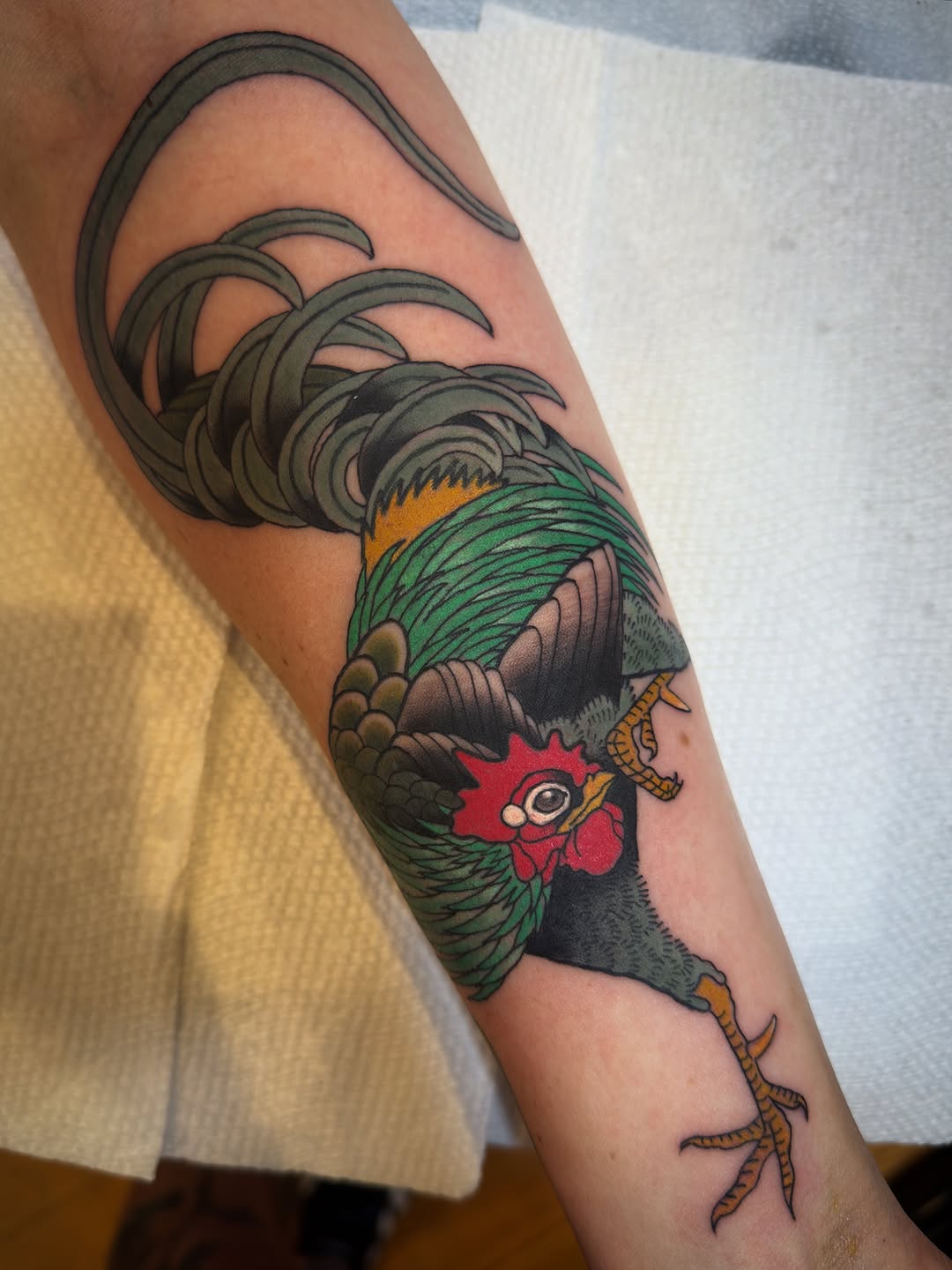 Tattoo by @____katie.gray โ japanese_irezumi, american_traditional