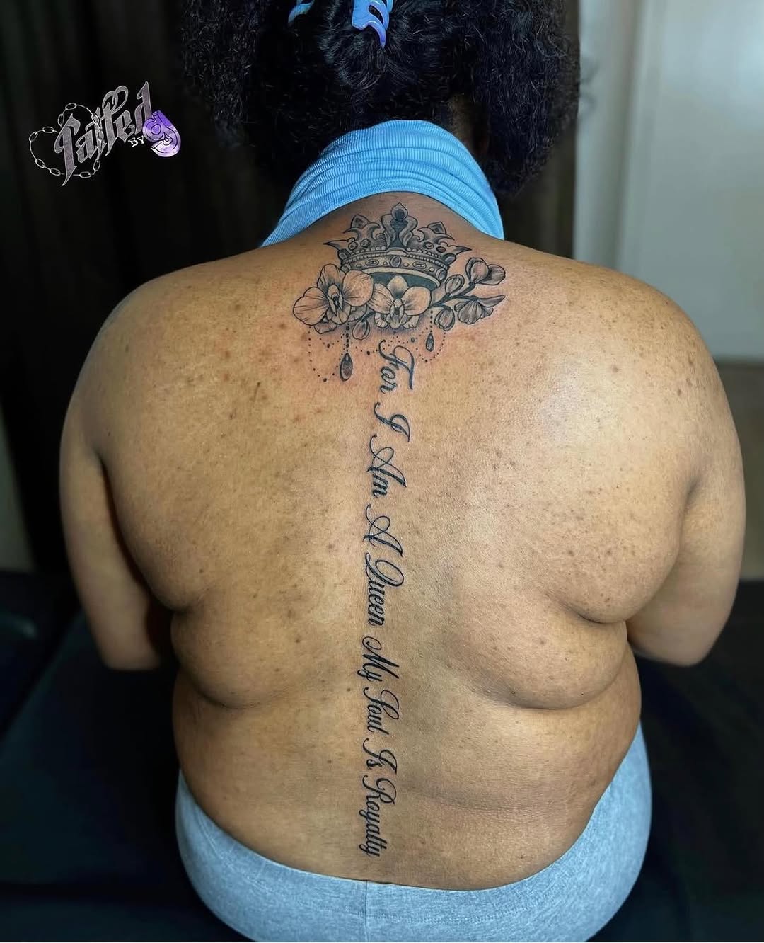 Tattoo by @tatteedbygg — lettering_script