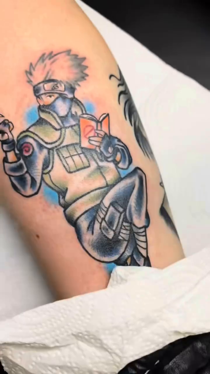 Tattoo by @knottedsword — anime