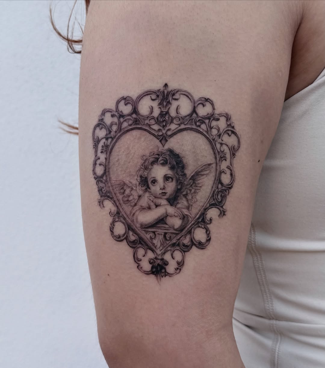 Tattoo by @tatt2dlaluna — realism, black_and_grey