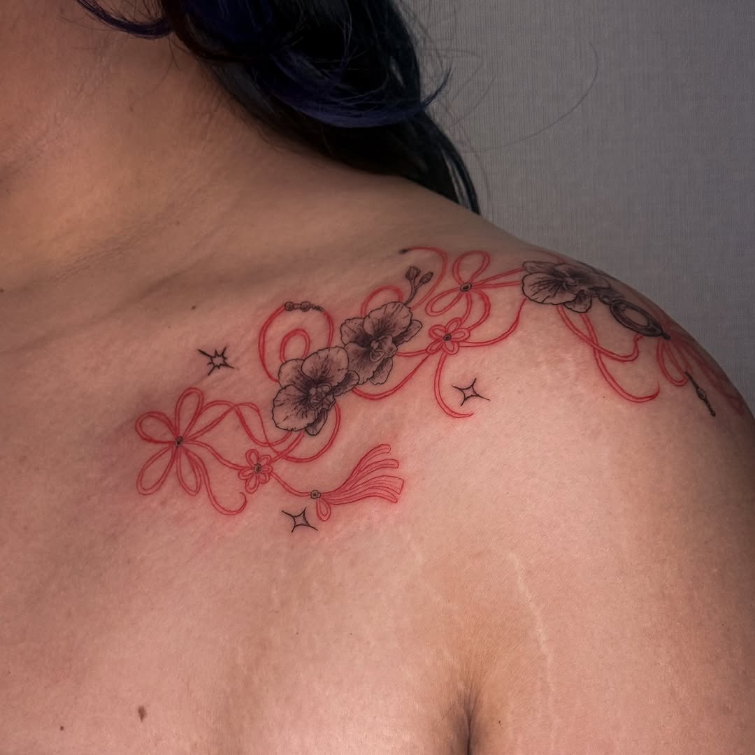 Tattoo by @raeinkz — fine_line, ornamental