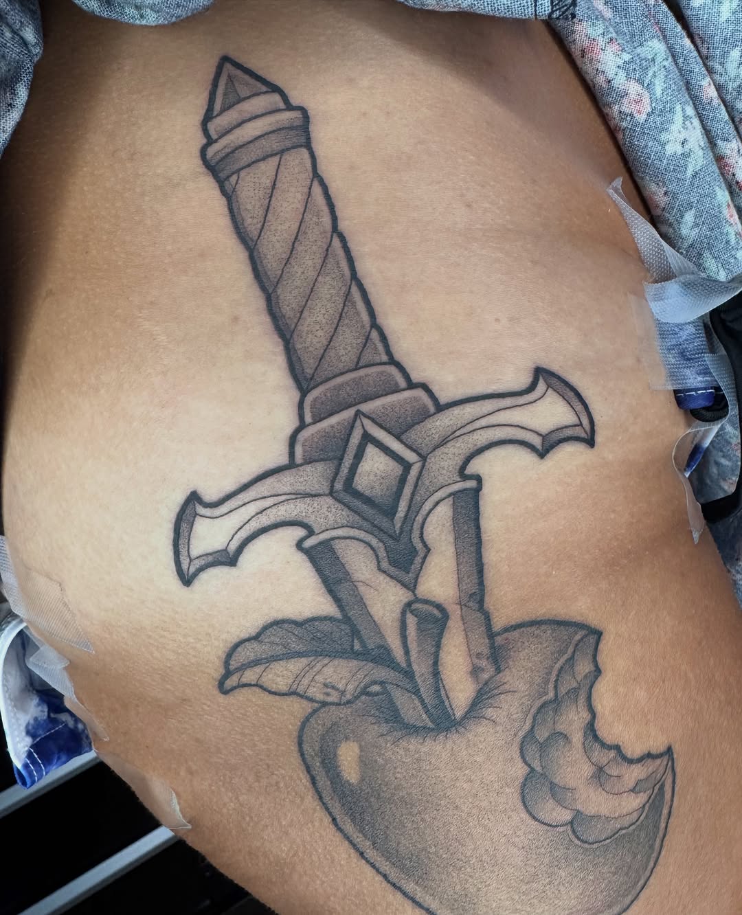 Tattoo by @shawndoestattoos โ black_and_grey, realism