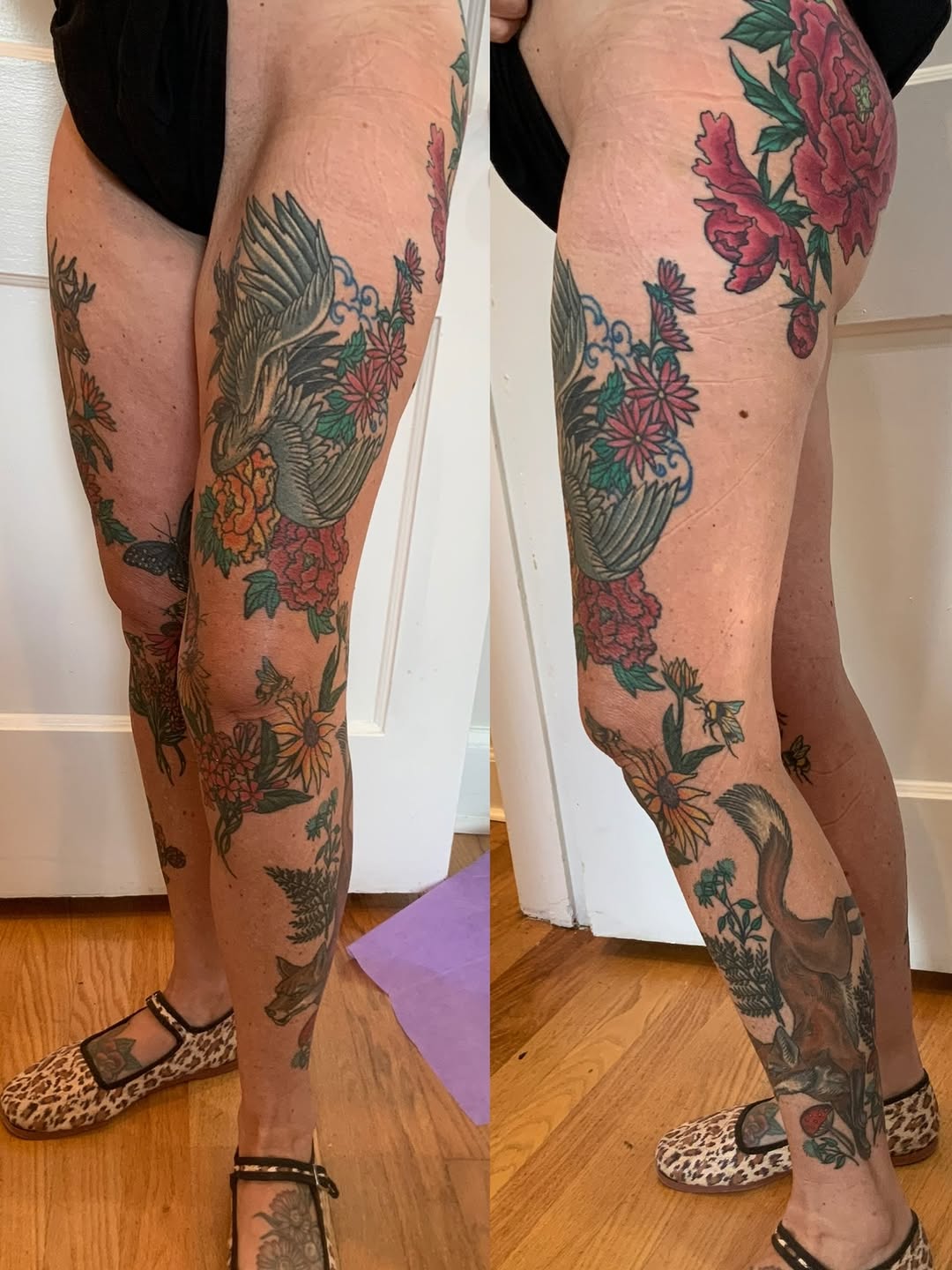 Tattoo by @laurak_musiccitytattoo — illustrative, realism