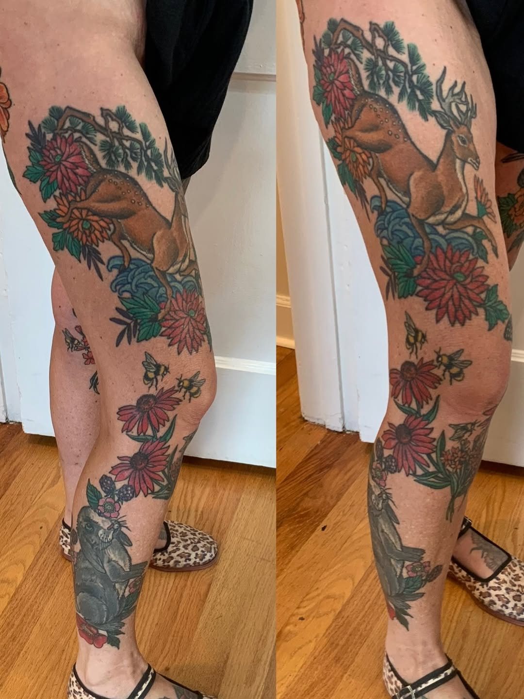 Tattoo by @laurak_musiccitytattoo — illustrative, realism