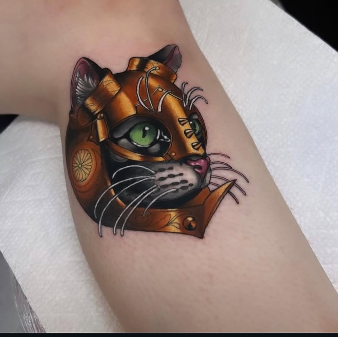 Tattoo by @ladysharktattoos — neo_traditional, realism