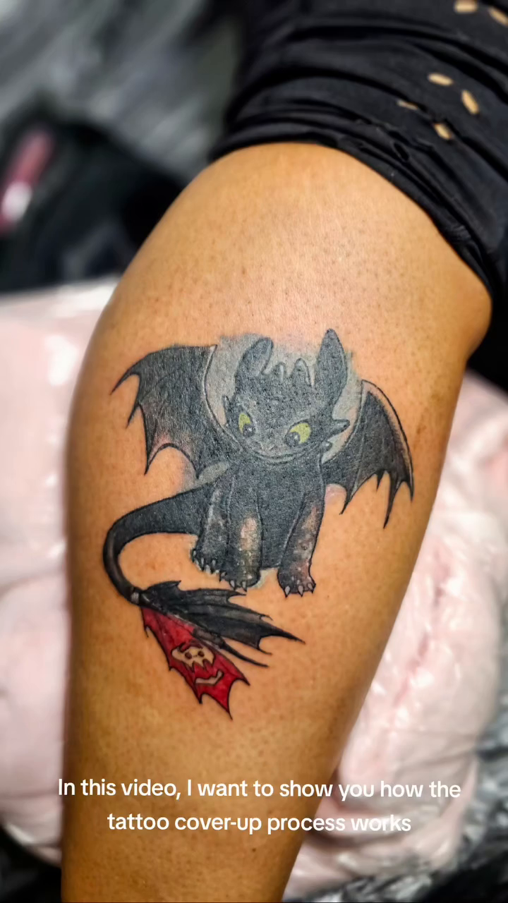 Tattoo by @irikoart_tattoo — anime