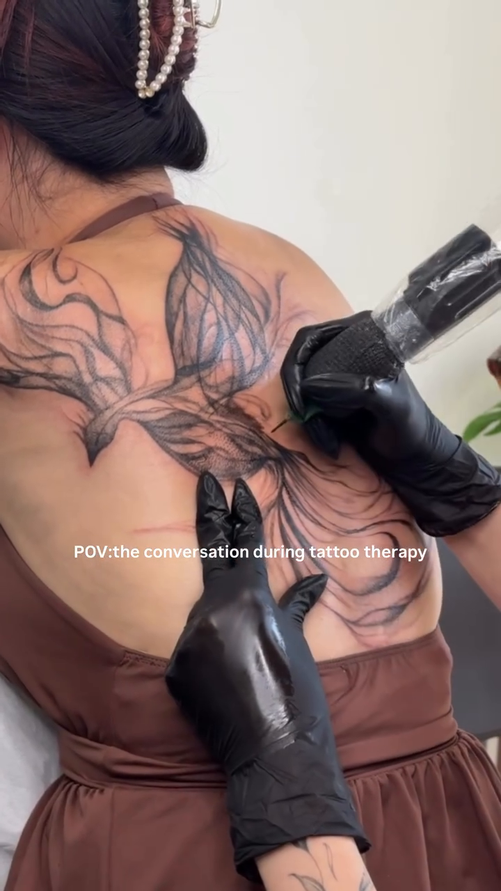 Tattoo by @chaseheindel.ink β illustrative, black_and_grey