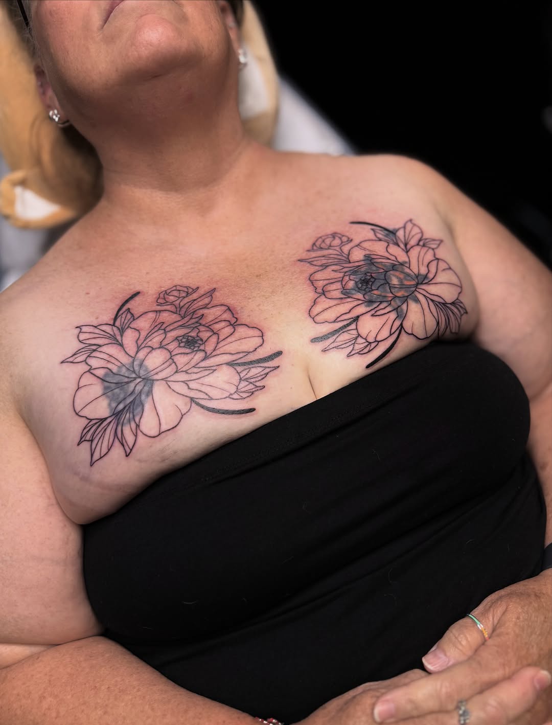 Tattoo by @kyndalltattoos — illustrative, black_and_grey