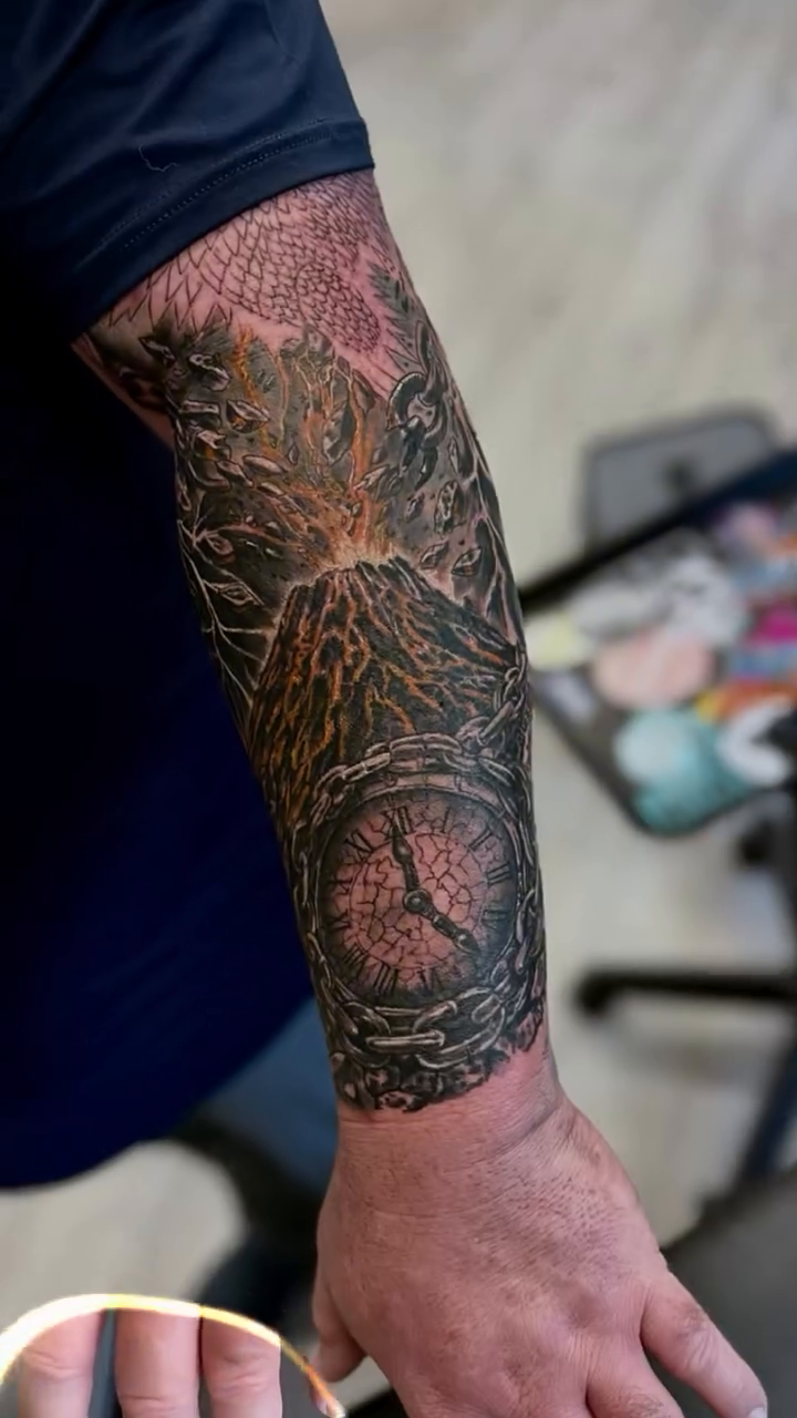 Tattoo by @artist.jon.dykes — realism, black_and_grey
