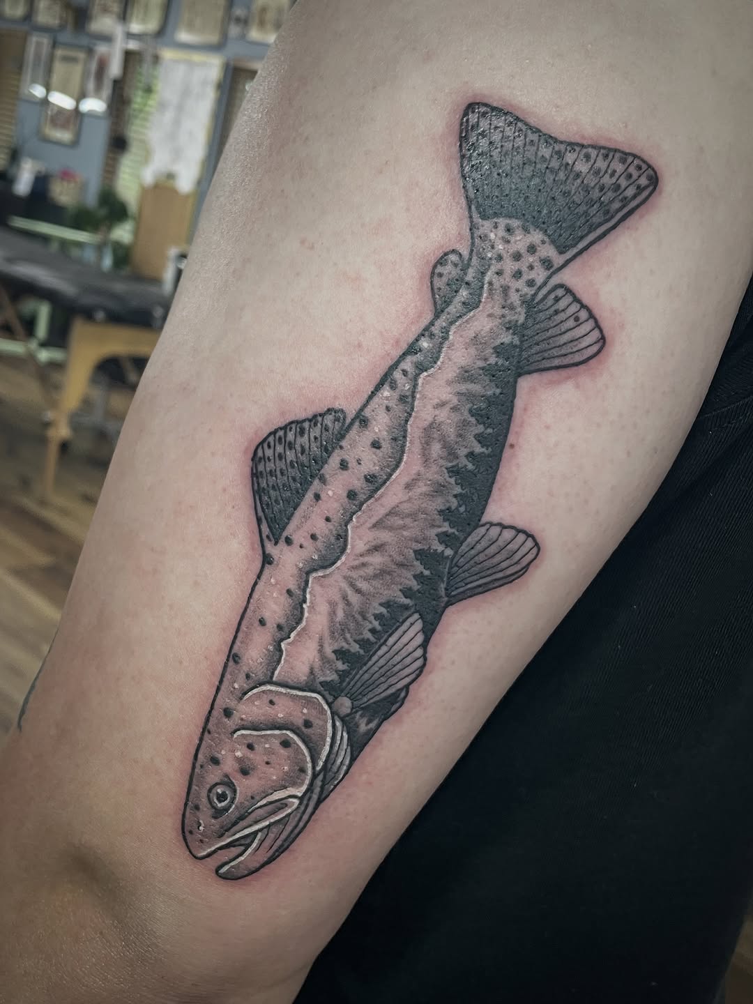 Tattoo by @ajmcguiretattoos β realism, black_and_grey