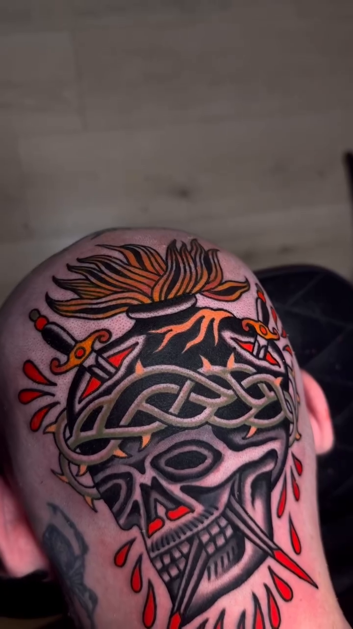 Tattoo by @dirtbagxchaz — japanese_irezumi, blackwork