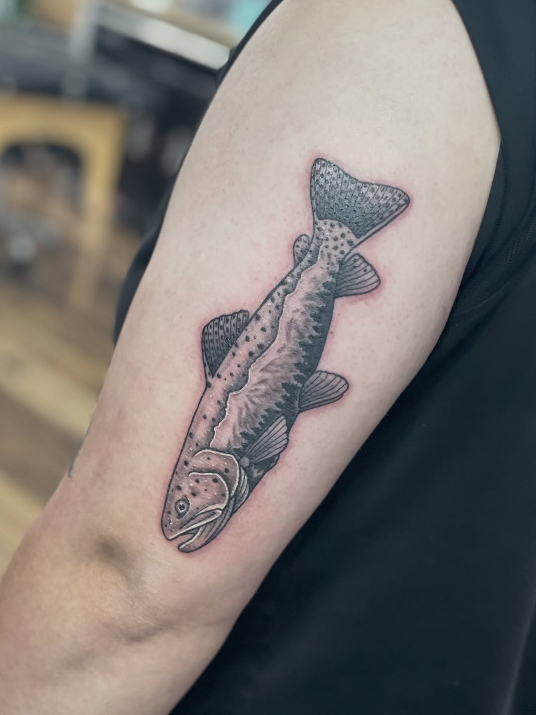 Tattoo by @ajmcguiretattoos β realism, black_and_grey