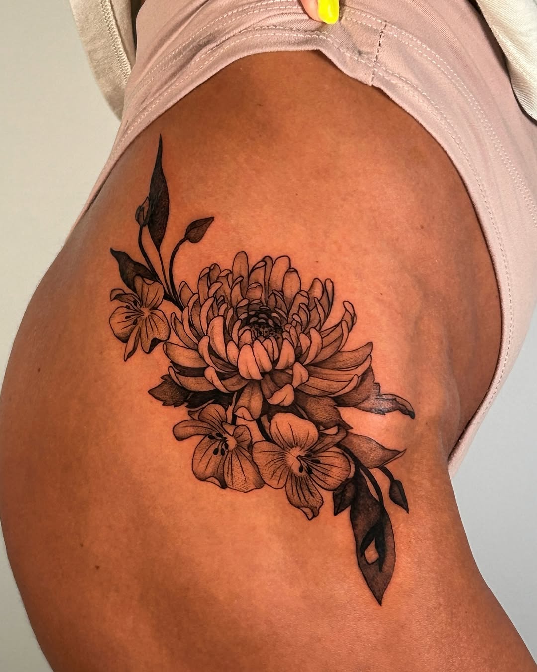Tattoo by @morganbirch.tattoo — black_and_grey, illustrative