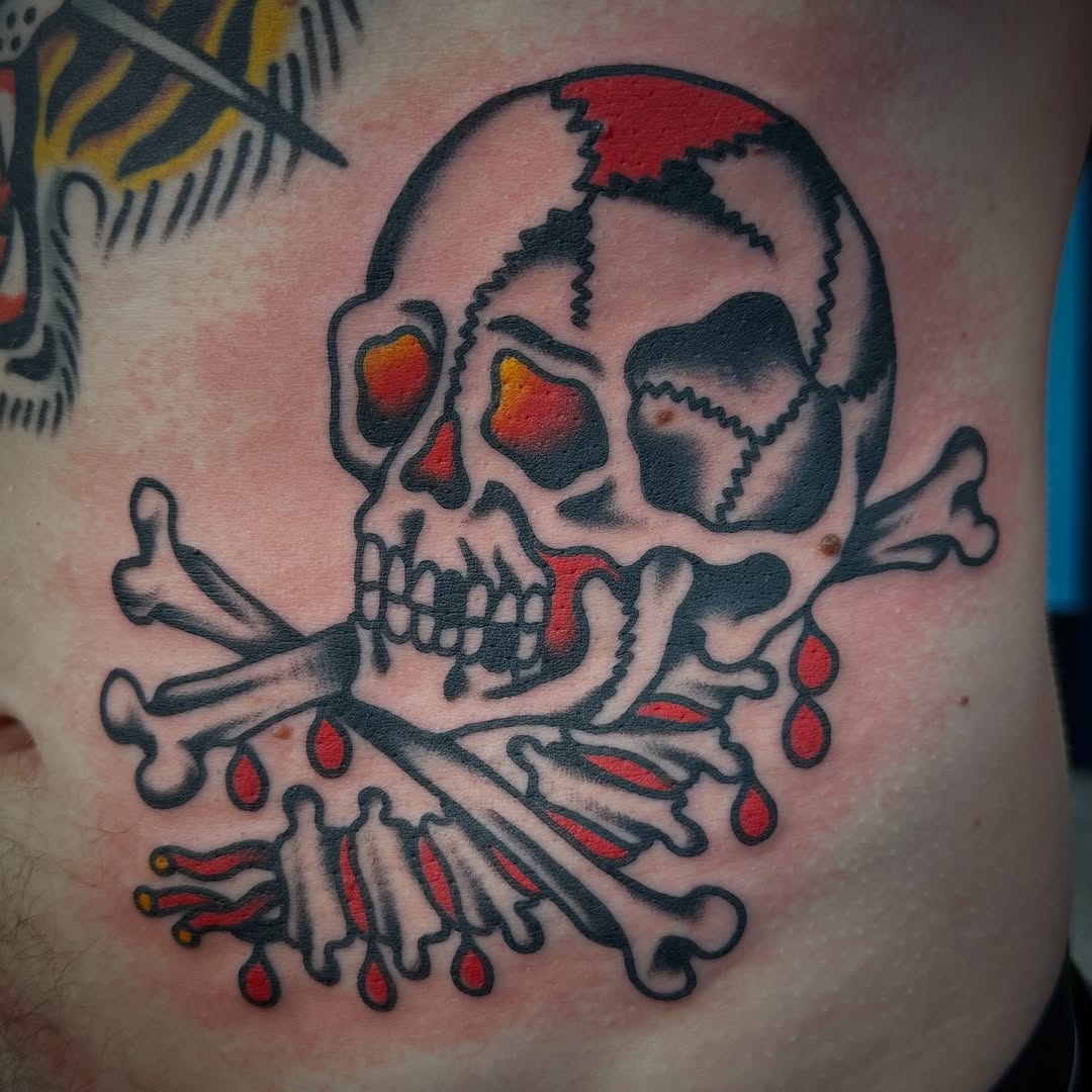 Tattoo by @rohrbachertattoo — american_traditional, illustrative