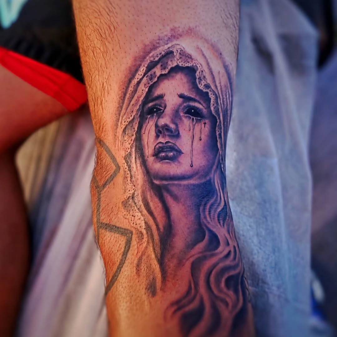 Tattoo by @lukejordan_ink — realism, black_and_grey
