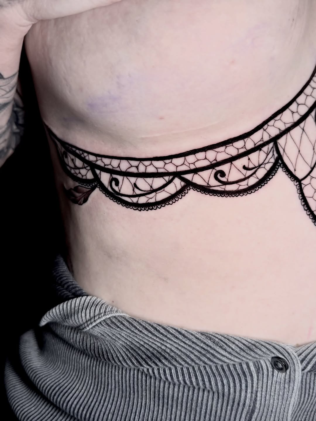 Tattoo by @austin_megallon — ornamental, fine_line