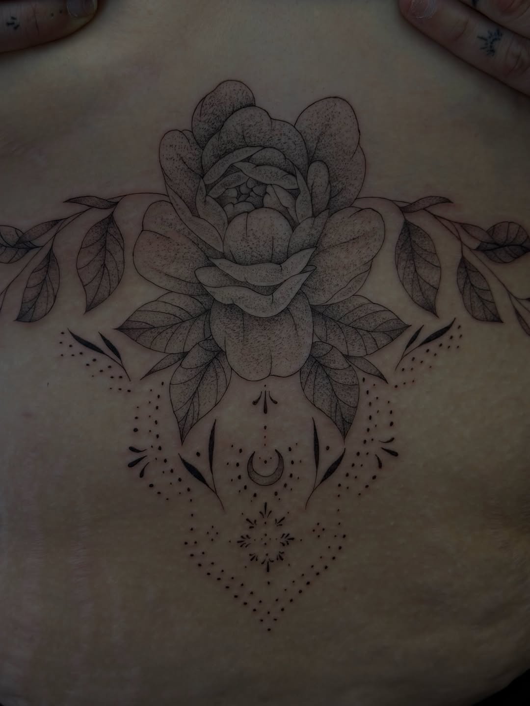 Tattoo by @heneseetattoo — fine_line, dotwork