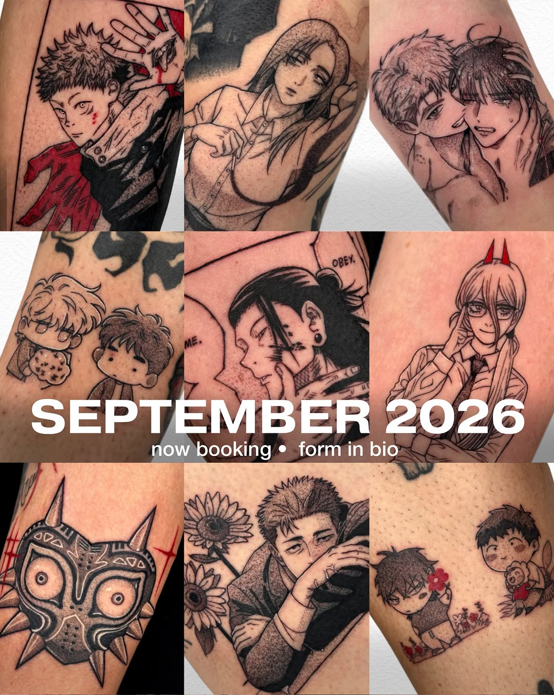 Tattoo by @ryu.inkz โ illustrative, anime