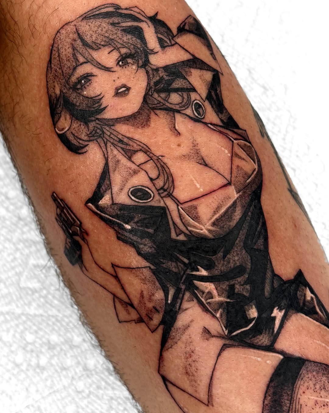Tattoo by @ryu.inkz โ illustrative, black_and_grey