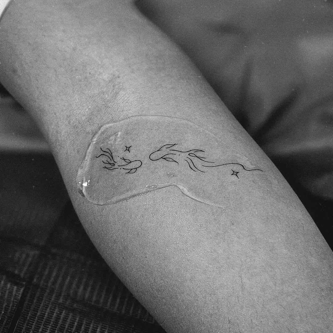 Tattoo by @potat_too_ — fine_line
