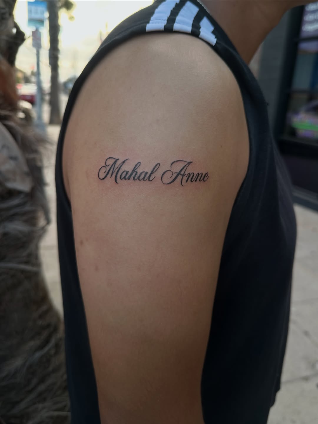 Tattoo by @cherryxtats β lettering_script, fine_line
